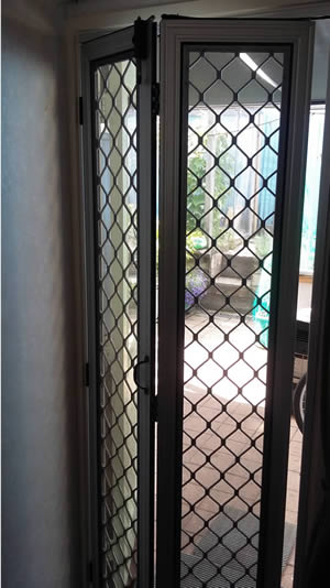 Bi-fold Security Door