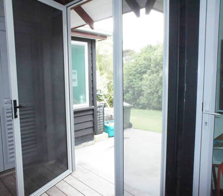 Porch Secured with Stainless Steel Security Screens