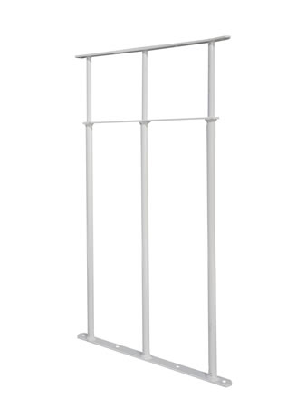 Round White Vertical 3Bar