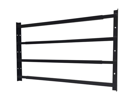 Square Black Horizontal 4Bar