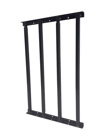 Square Black Vertical 4Bar