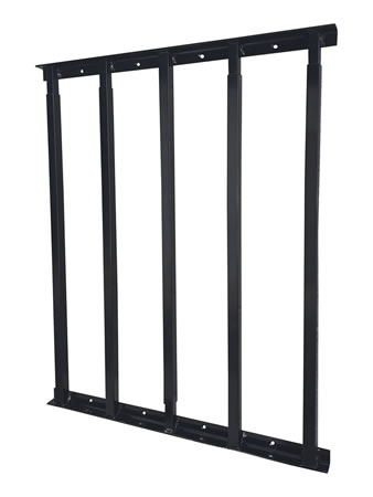 Square Black Vertical 5Bar